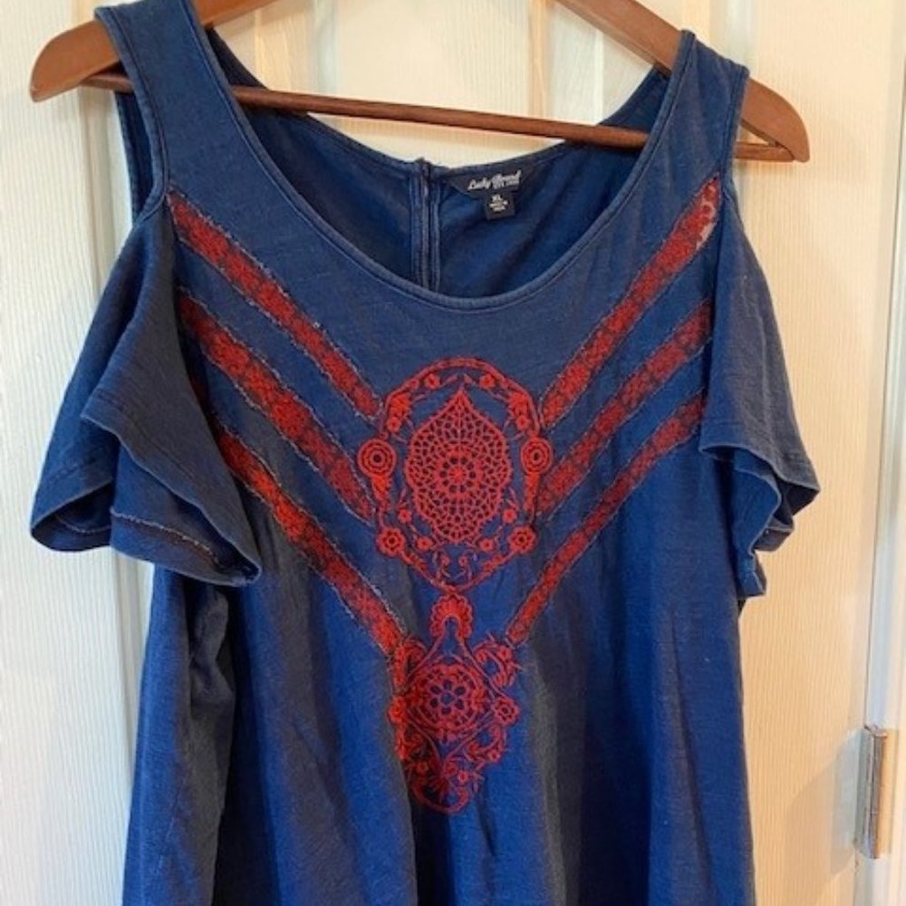 COLD SHOULDER TOP